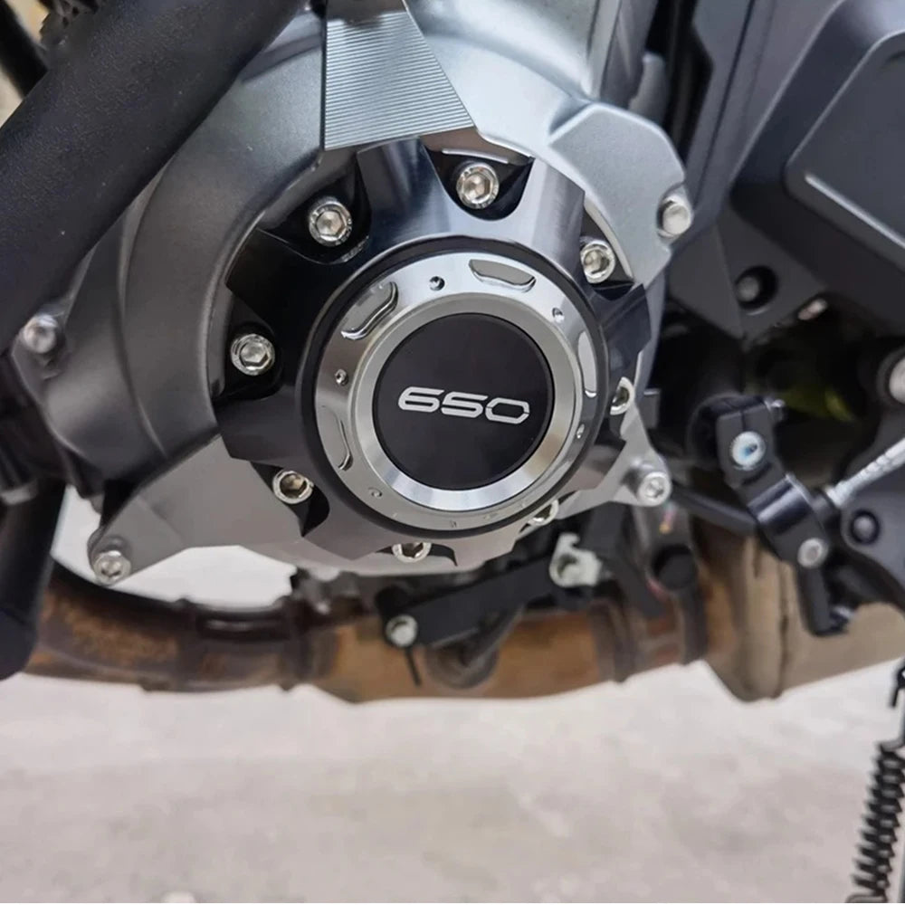 Kawasaki Engine Cover Protector Z650 Z900 Z900SE 2017-2026 Guard Slider