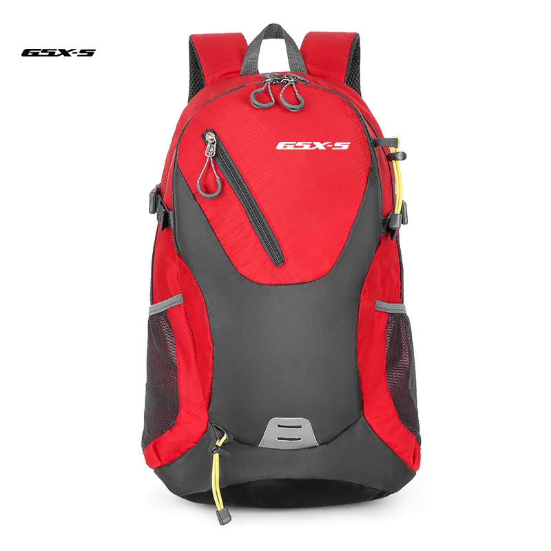Backpack Suzuki GSX-S750 GSX-S1000 Motorcycle Travel Riding Touring Bag Gift