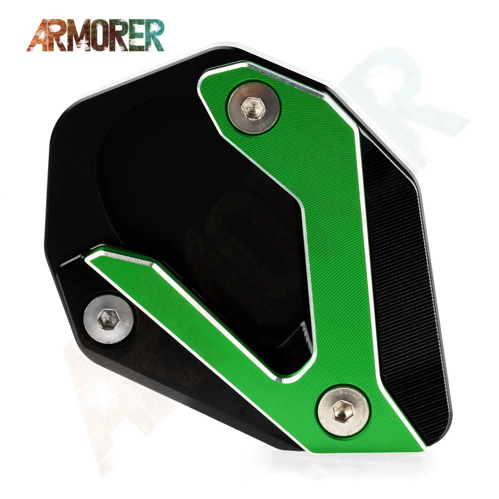 Kawasaki Versys 1000 SE Kickstand Side Stand Extension Pad CNC Aluminum 2015-2022