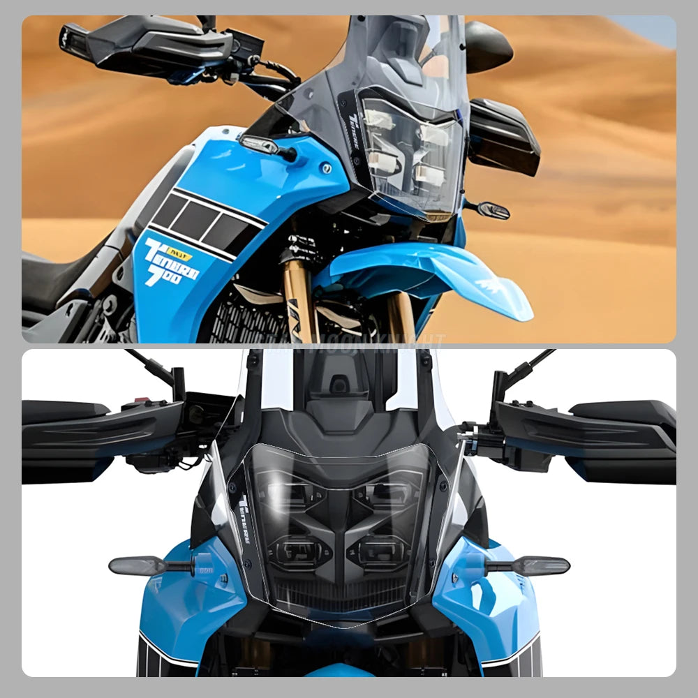 Headlight Protector Guard Cover for Yamaha Tenere 700 / Rally 2025 Onwards