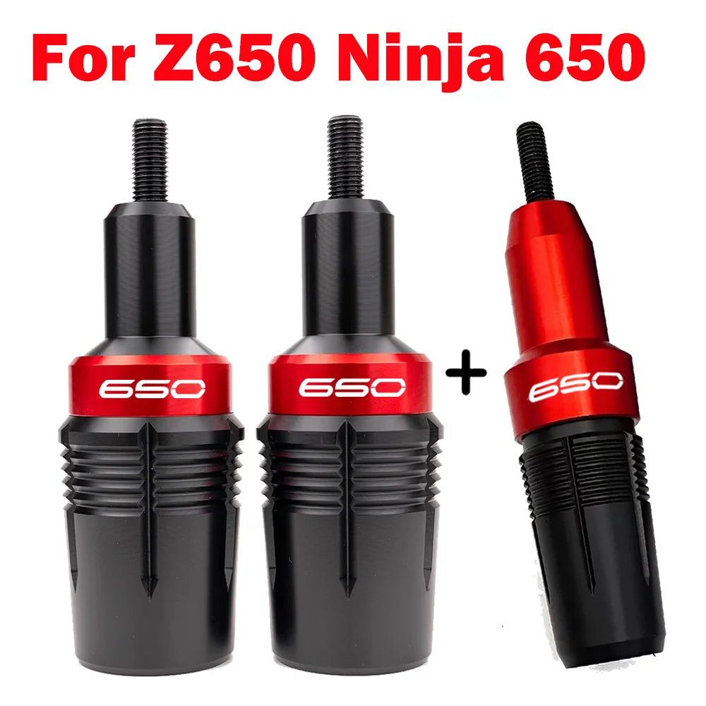 Kawasaki Z900 Z650 Ninja 650 Frame Sliders Crash Protection Engine Exhaust Guard