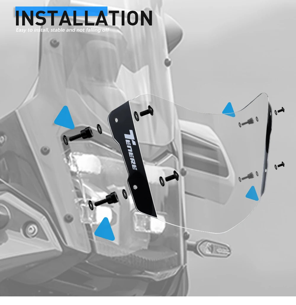 Headlight Protector Guard Cover for Yamaha Tenere 700 / Rally 2025 Onwards
