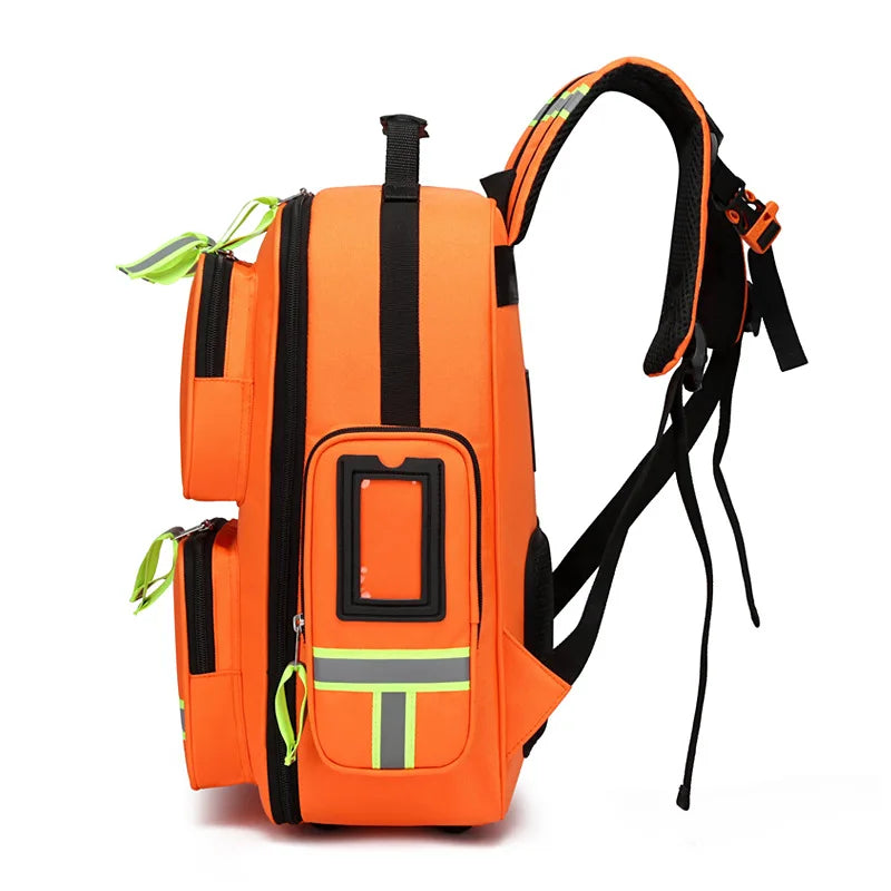 Empty First Aid Kit Backpack for Outdoor Camping & Emergency Medical Storage