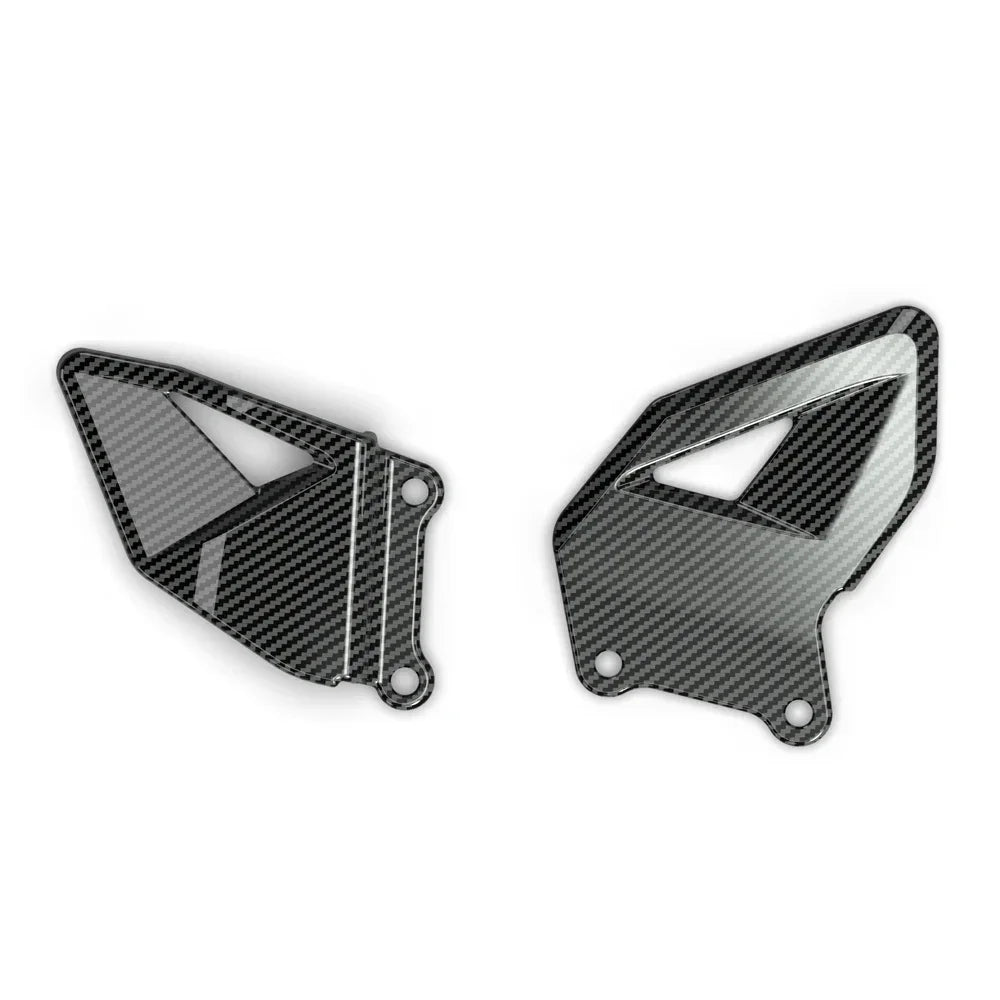 Honda CBR600RR 2003-2024 Carbon Foot Pedal Heel Guard Plates