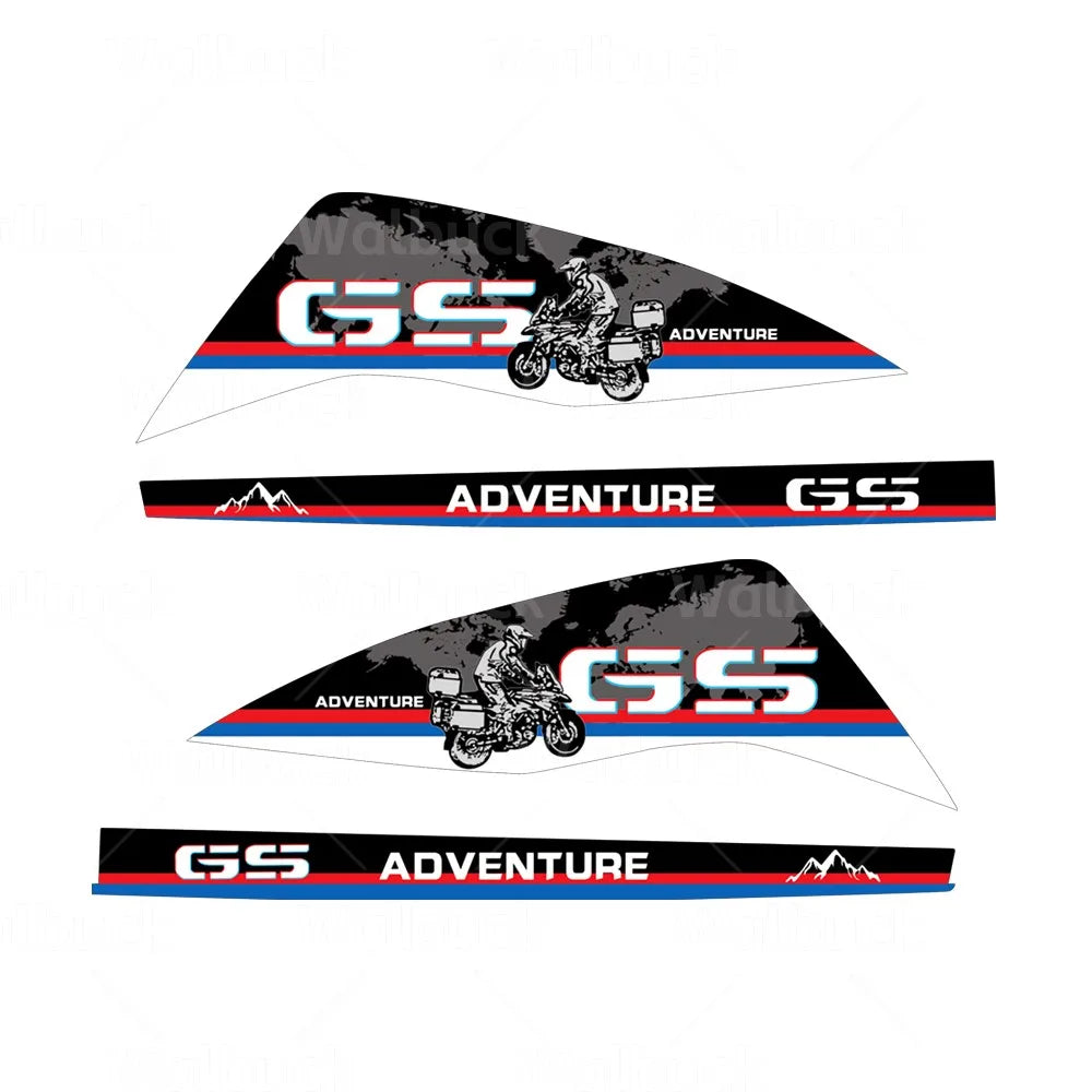 Motorcycle Handguard Stickers Decal For BMW R1200GS R1250GS F750GS F850GS ADV