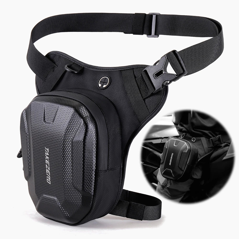Motorcycle Leg Side Bag – Waterproof Travel Pack Adjustable Waist & Thigh Bag