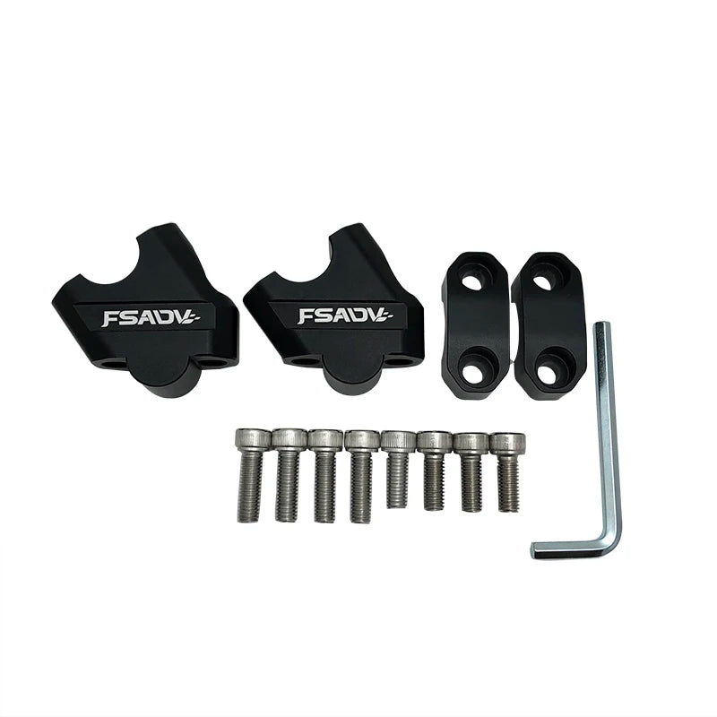 22mm/28mm Motorcycle Handlebar Riser Clamp Mount Motocross BMW universal Honda