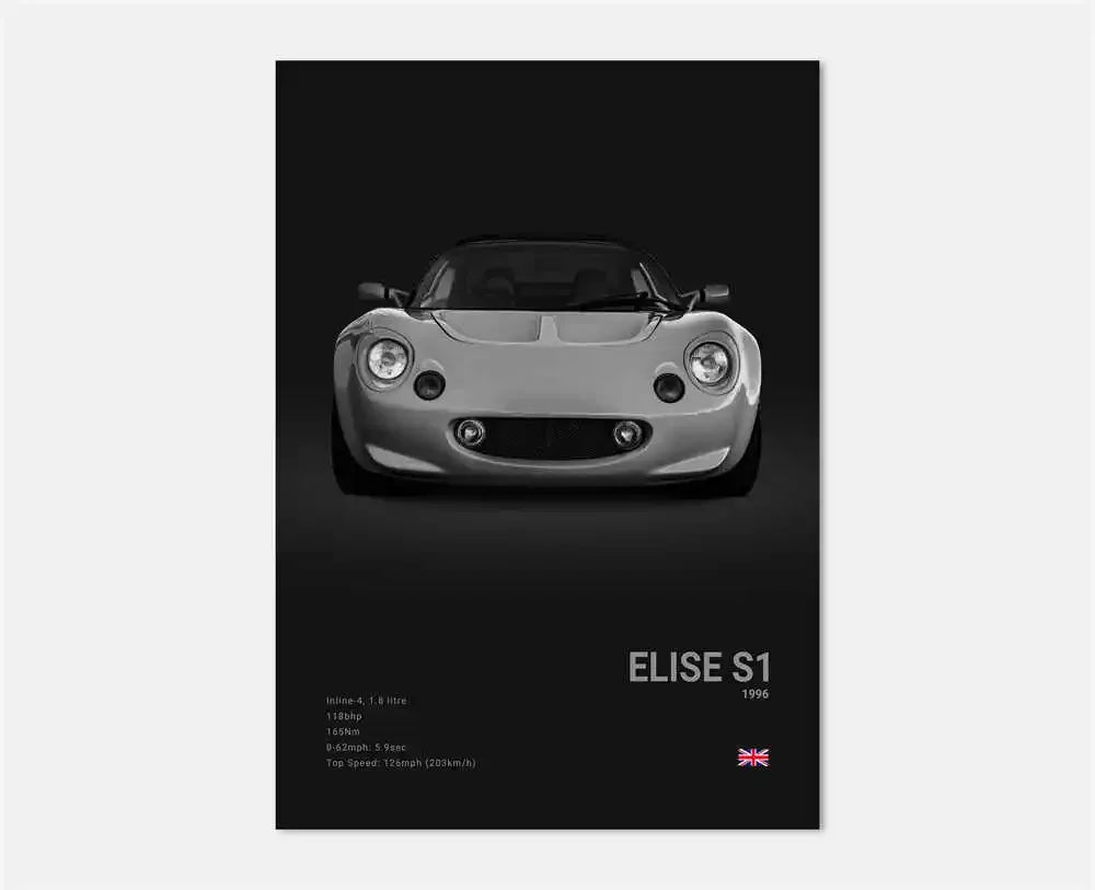 Pop Art Black Luxury Supercar Canvas Poster Wall  Home Mancave Decor Ghost GT RS