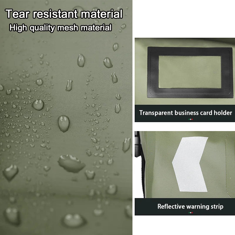 Waterproof Motorcycle Tail Bag 40/66L KTM BMW Yamaha Moto Luggage High Capacity