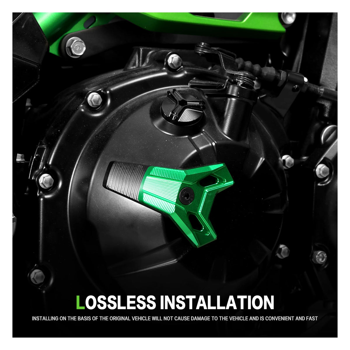 Kawasaki Z900 Engine Cover Protector CNC Aluminium Guard 2017-2026 Z 900