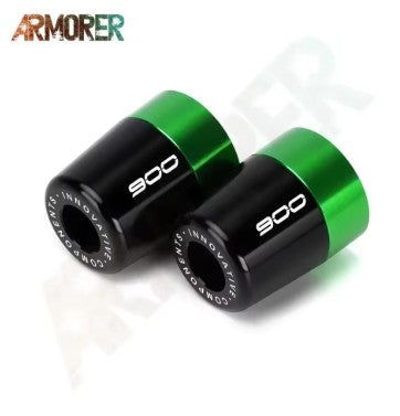 Kawasaki Z750 Z800 Z900 Z900RS Handlebar Grips Bar End Cap CNC Aluminum 2019+