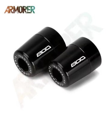 Kawasaki Z750 Z800 Z900 Z900RS Handlebar Grips Bar End Cap CNC Aluminum 2019+