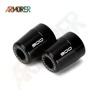 Kawasaki Z750 Z800 Z900 Z900RS Handlebar Grips Bar End Cap CNC Aluminum 2019+