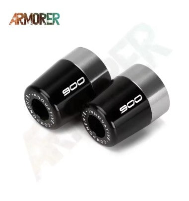 Kawasaki Z750 Z800 Z900 Z900RS Handlebar Grips Bar End Cap CNC Aluminum 2019+