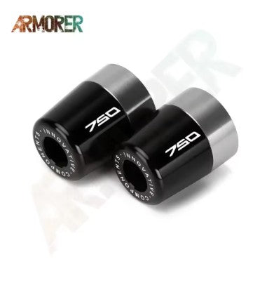 Kawasaki Z750 Z800 Z900 Z900RS Handlebar Grips Bar End Cap CNC Aluminum 2019+