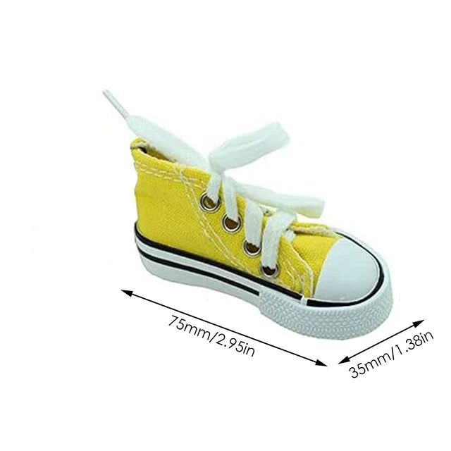 Mini Canvas Shoe Kickstand Cover for Motorcycle Side Stand – Funny Support Pad