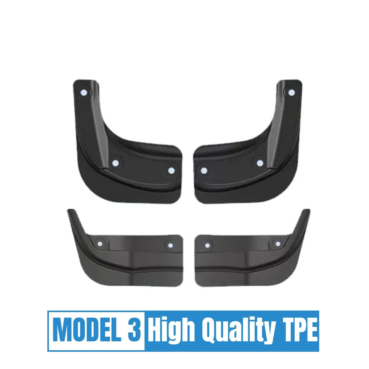Mud Flaps for Tesla Model 3+ Highland 2024 Model Y 2021-2023 Splash Guards Set