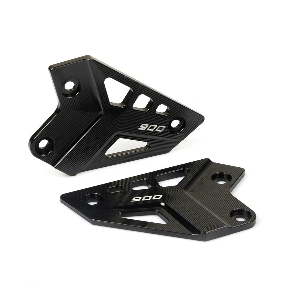 Kawasaki Z900 2017–2024 Rear Footpeg Heel Guard Plates CNC Alloy – All Colours