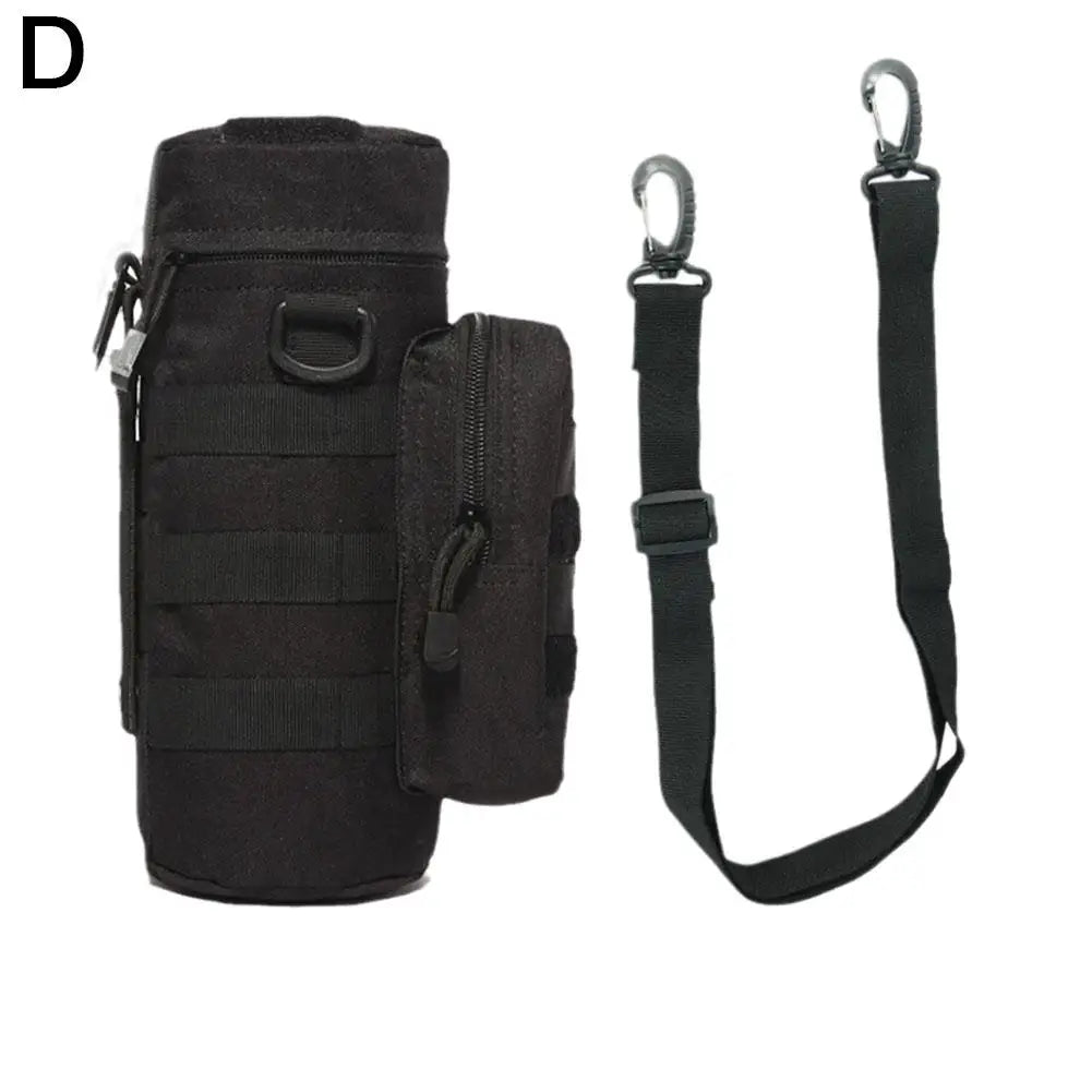 Molle Water Bottle Holder Bag Hydration Carrier Pouch with Strap 32oz Nylon