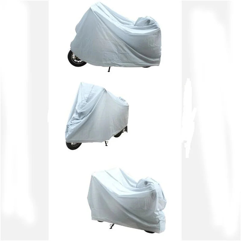 Waterproof Motorcycle Cover Outdoor Indoor Rain Dust UV Protection Bike Scooter