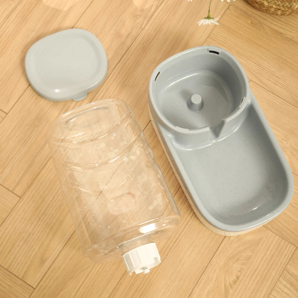 Automatic Pet Feeder & Water Dispenser – Large Capacity Food & Drink Bowl for Cats & Dogs