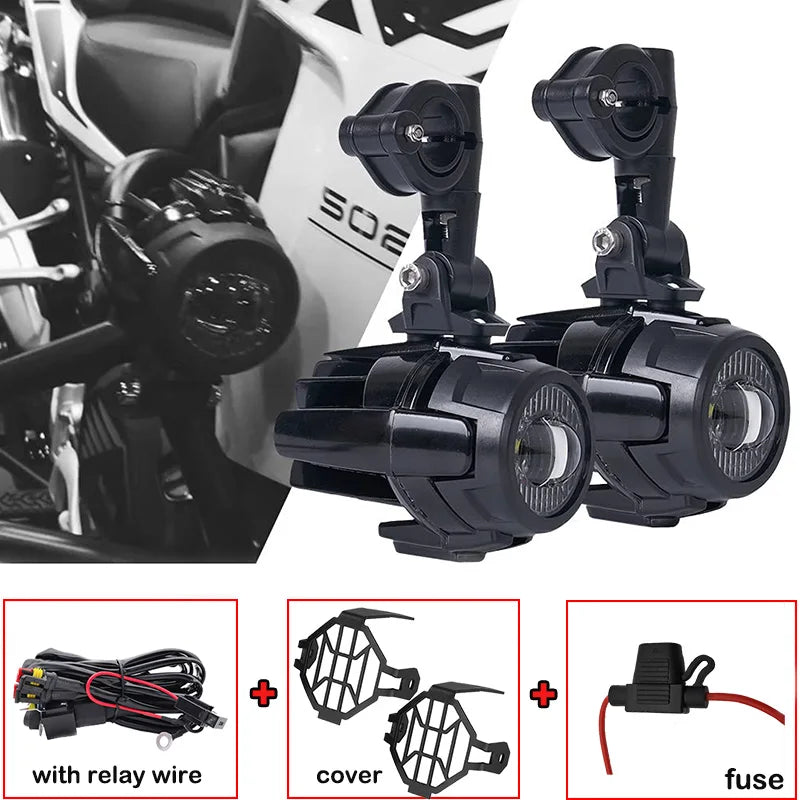 LED  Fog / spot Lights for BMW R1200GS R1250GS F800GS F850GS Adventure