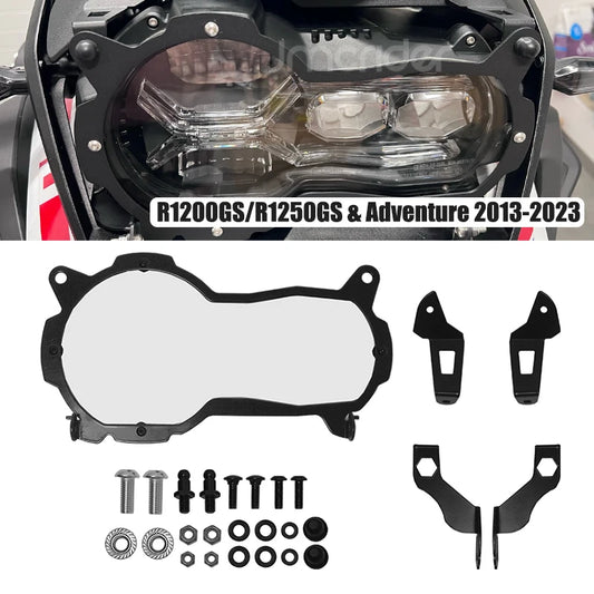 BMW Headlight Guard Protector Lens Cover R1250GS R1200GS ADV 2013-2023