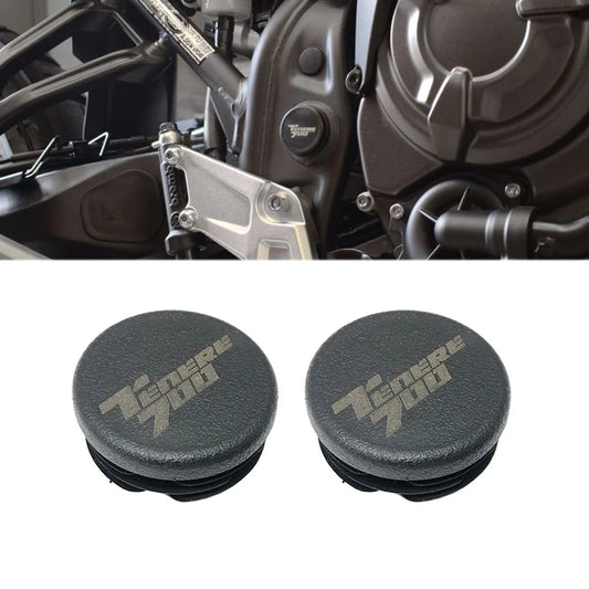 YAMAHA Tenere 700 Frame Hole Cover Caps Set (2019-2023) - Decorative Frame Plug