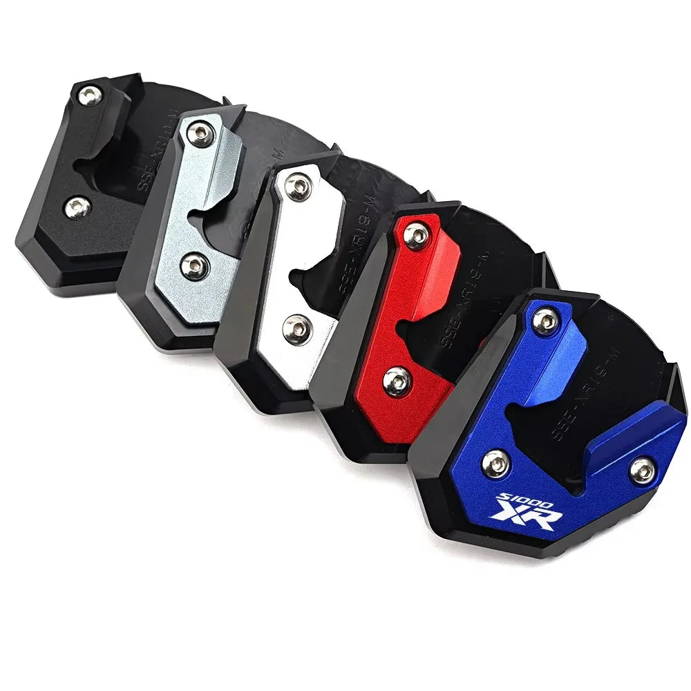 Kickstand Extension Pad Foot For BMW S1000XR 2017-2026  Valve Caps CNC Aluminum