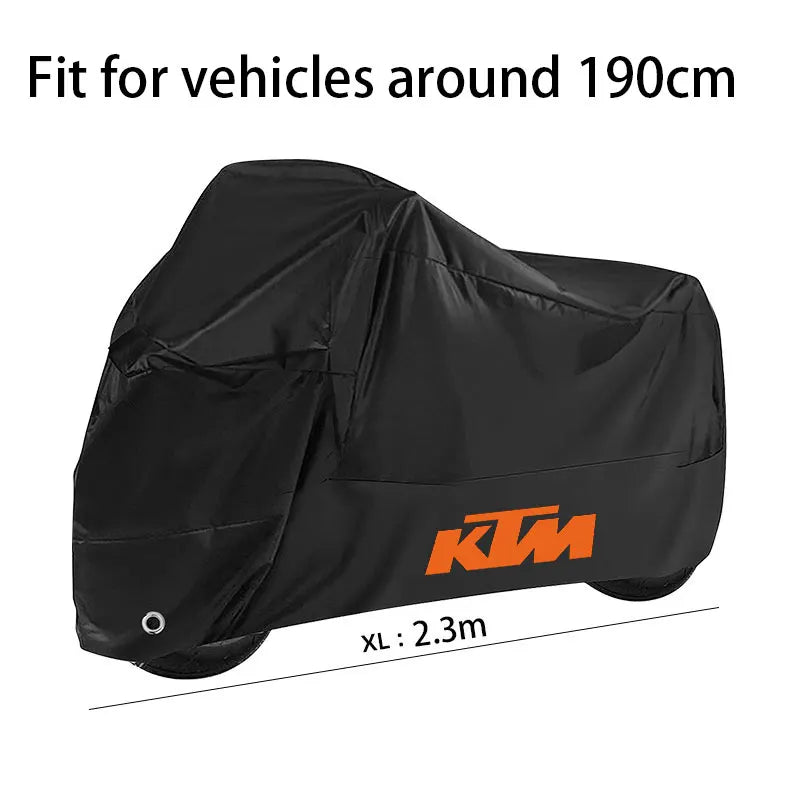 Motorcycle Waterproof Outdoor UV Protector Bike Rain Dustproof Covers KTM Duke