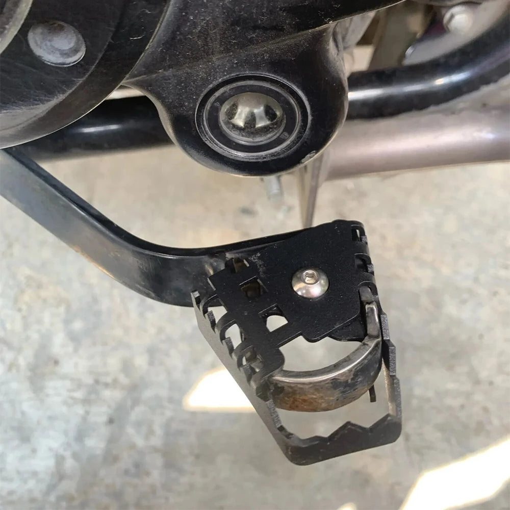 Rear Brake Pedal Peg Pad Extender For BMW F650GS F750GS F800GS R1250GS F850GS