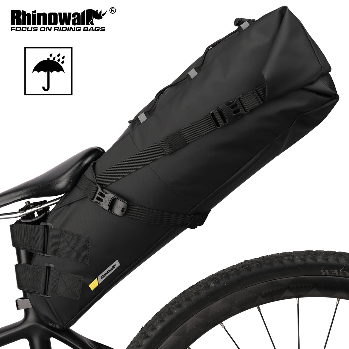 Waterproof Bicycle Saddle Bag Rear Pannier MTB Road Bike Tail Bag 10L 13L