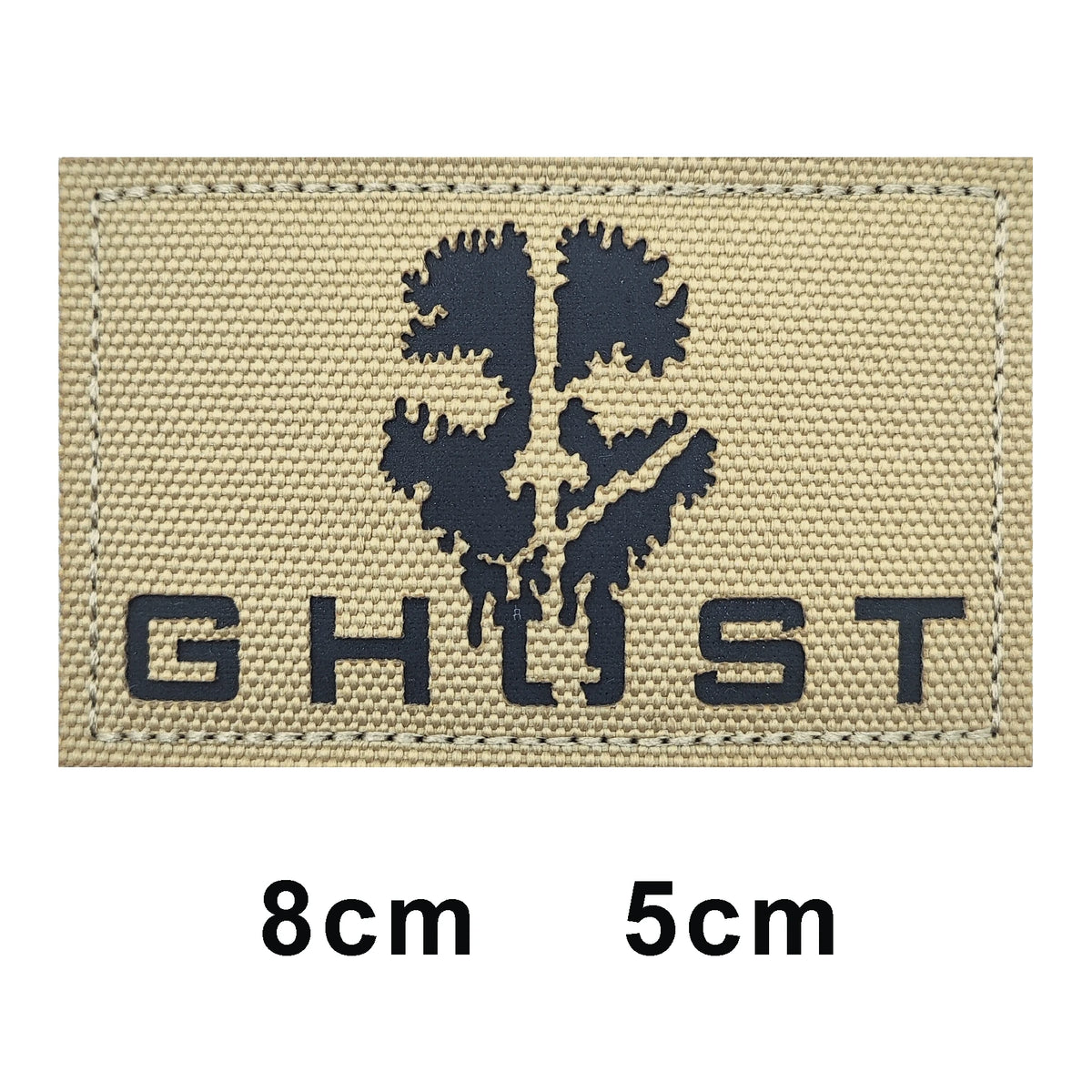 Call of Duty Ghost Skull Mask Tactical 3D Patch – Paintball Airsoft Hook/Loop