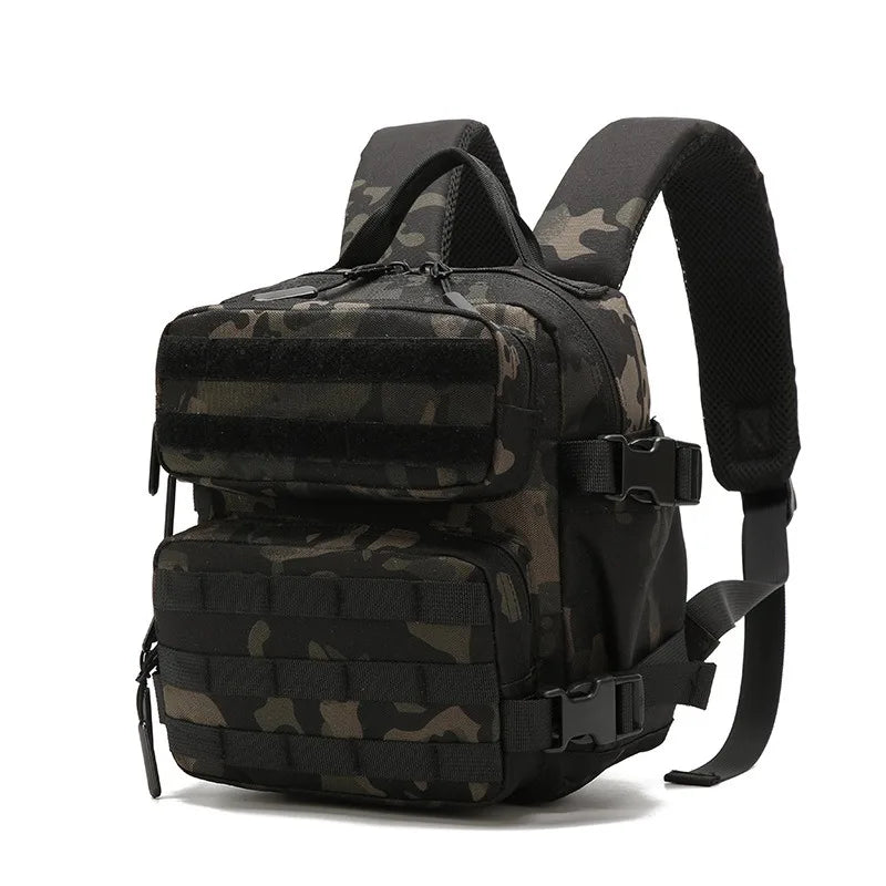 9L MOLLE Backpack Rucksack Bug Out Bag Hiking Outdoor Camping Oxford Cloth