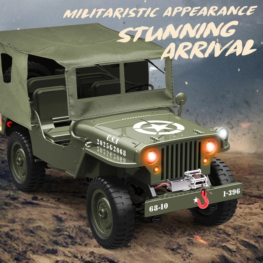 JJRC C8815, Q60, Q75, Q85, Q68, Q69 1:16 RC Military Truck Tank Crawler Jeep