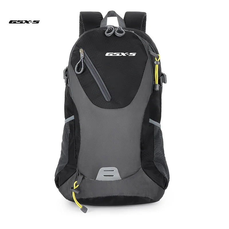 Backpack Suzuki GSX-S750 GSX-S1000 Motorcycle Travel Riding Touring Bag Gift