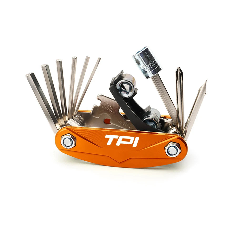 KTM TPI EXC Six Days 16-in-1 Repair Screwdriver & Wrench Tool Kit Set