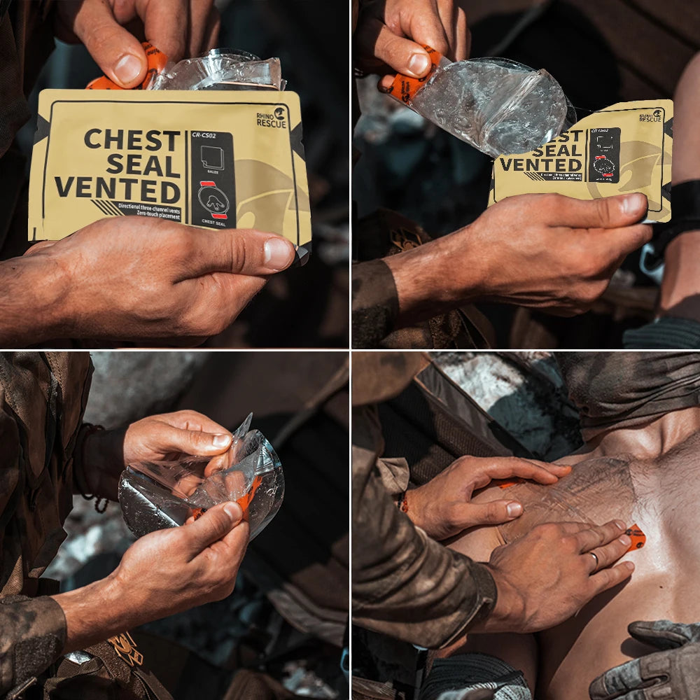 IFAK Refill Kit | RHINO RESCUE Trauma First Aid Supplies | Tactical Emergency