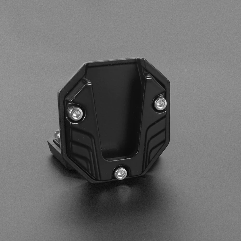 Motorcycle Kickstand Extender Foot Pad CNC Aluminium Support Plate, 5 Colors