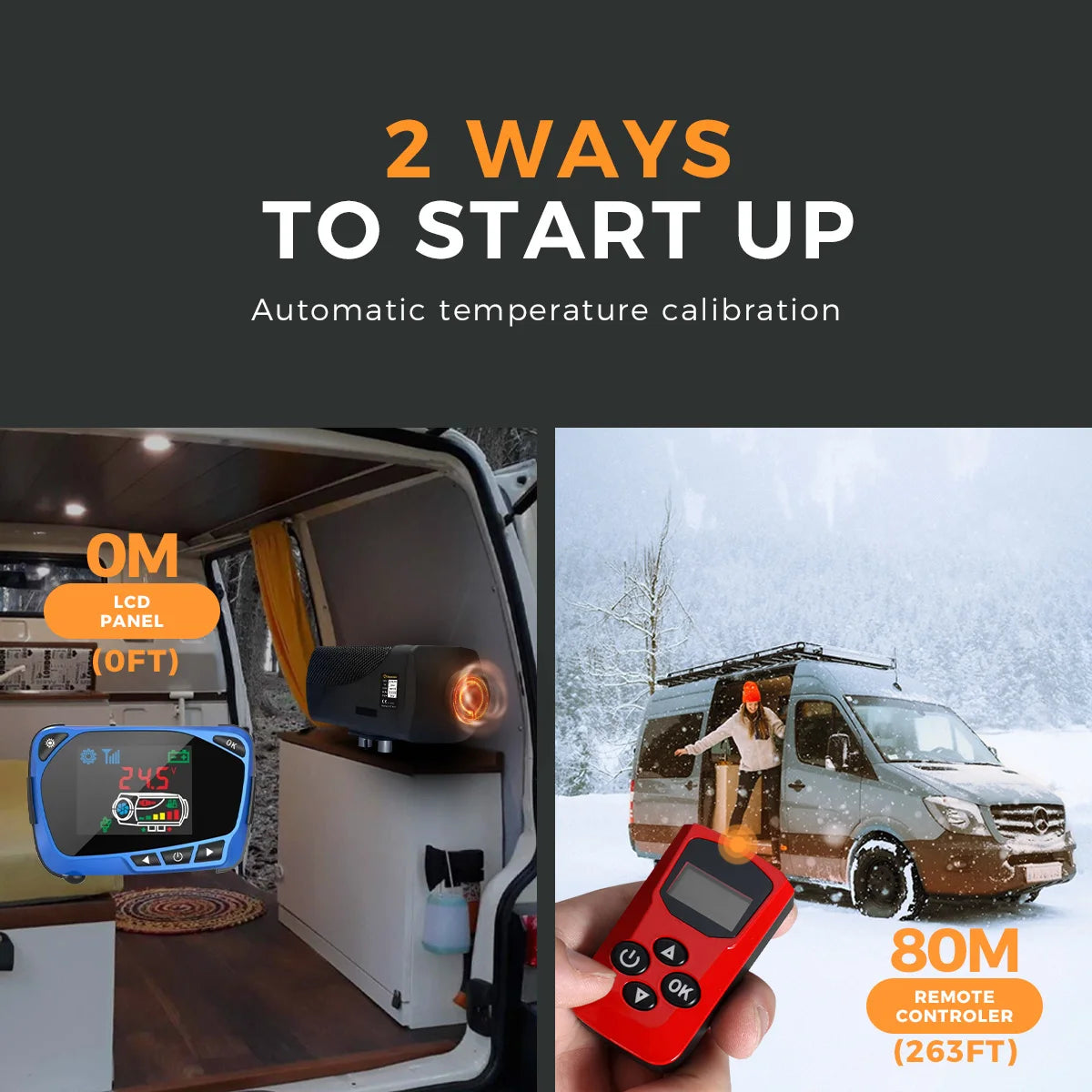 Sunster 8KW 12V Diesel Air Heater – Powerful, Efficient & Low Noise Camper Car
