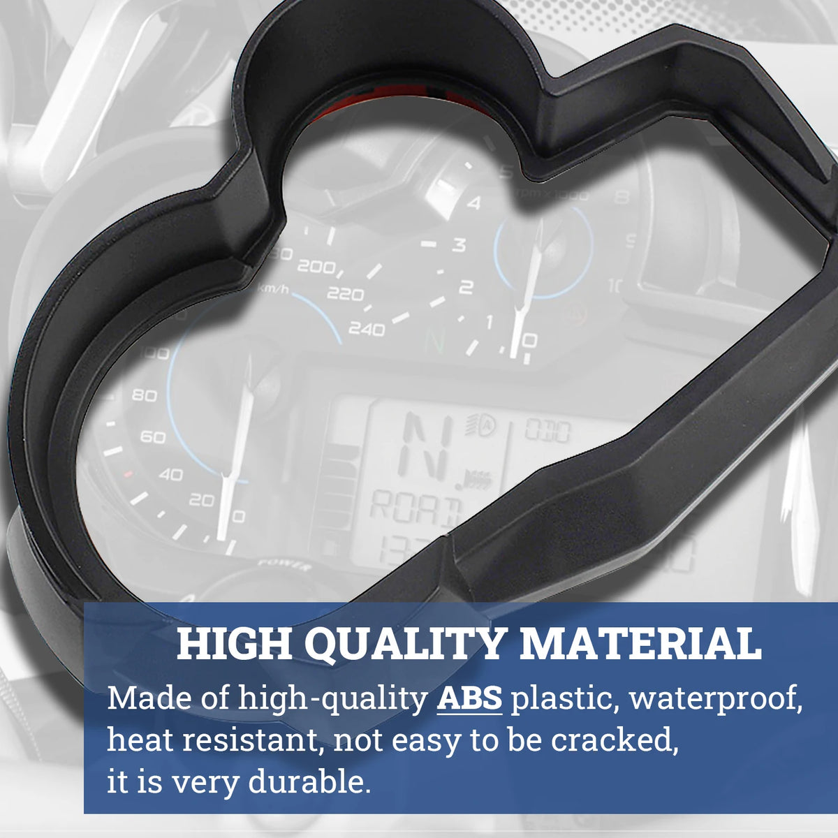 BMW R1200GS ADV Speedometer Tachometer Case Odometer Gauge Cover 2013-2018