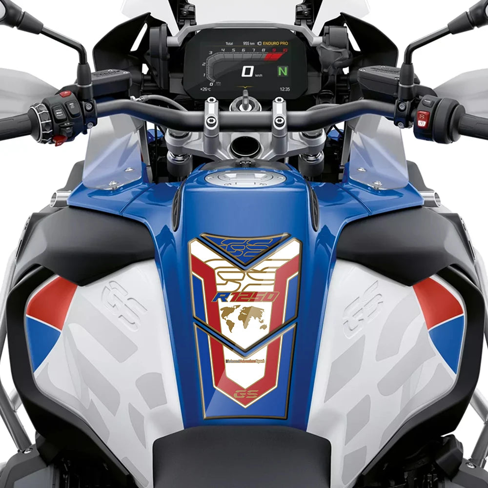 BMW R1250GS Adventure 3D Gel Tank Pad Protector 2019-2024 Paint Protection