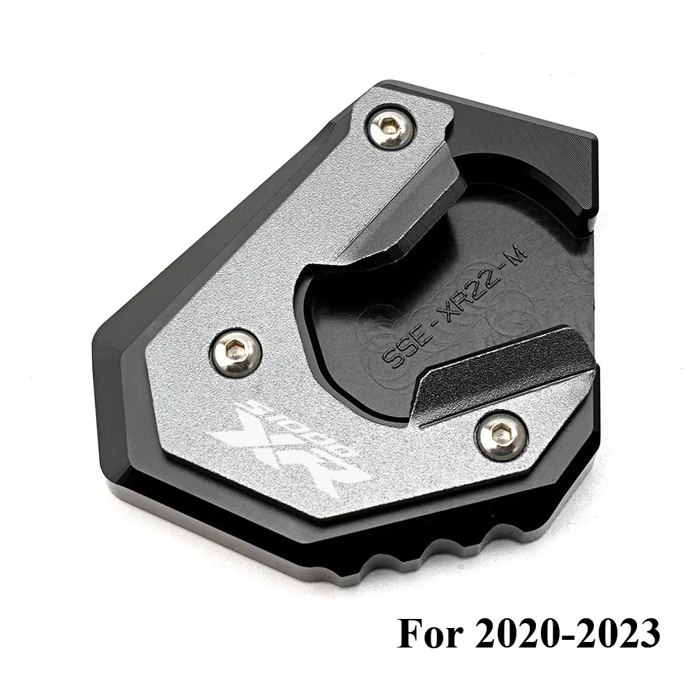 Kickstand Extension Pad Foot For BMW S1000XR 2017-2026  Valve Caps CNC Aluminum