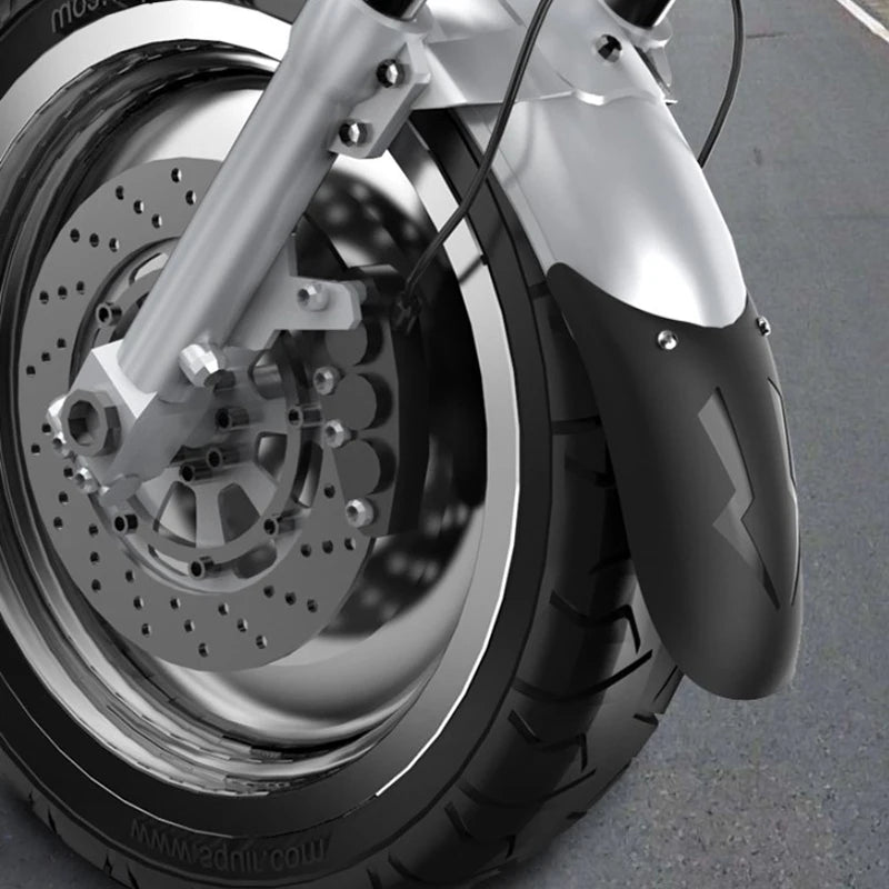 Universal Motorcycle Lengthen Front Fender Mudguard Front Wheel Guard Extender