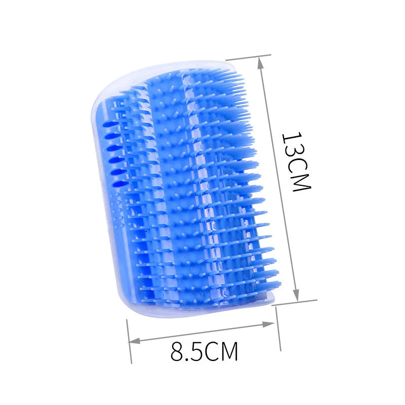 Cat Scratcher & Self-Grooming Massager – Hair Removal & Corner Brush