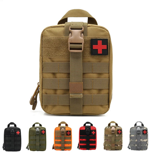 EDC Molle Pouch IFAK First Aid Waist Pack Medical Survival Kit Bag Airsoft sport
