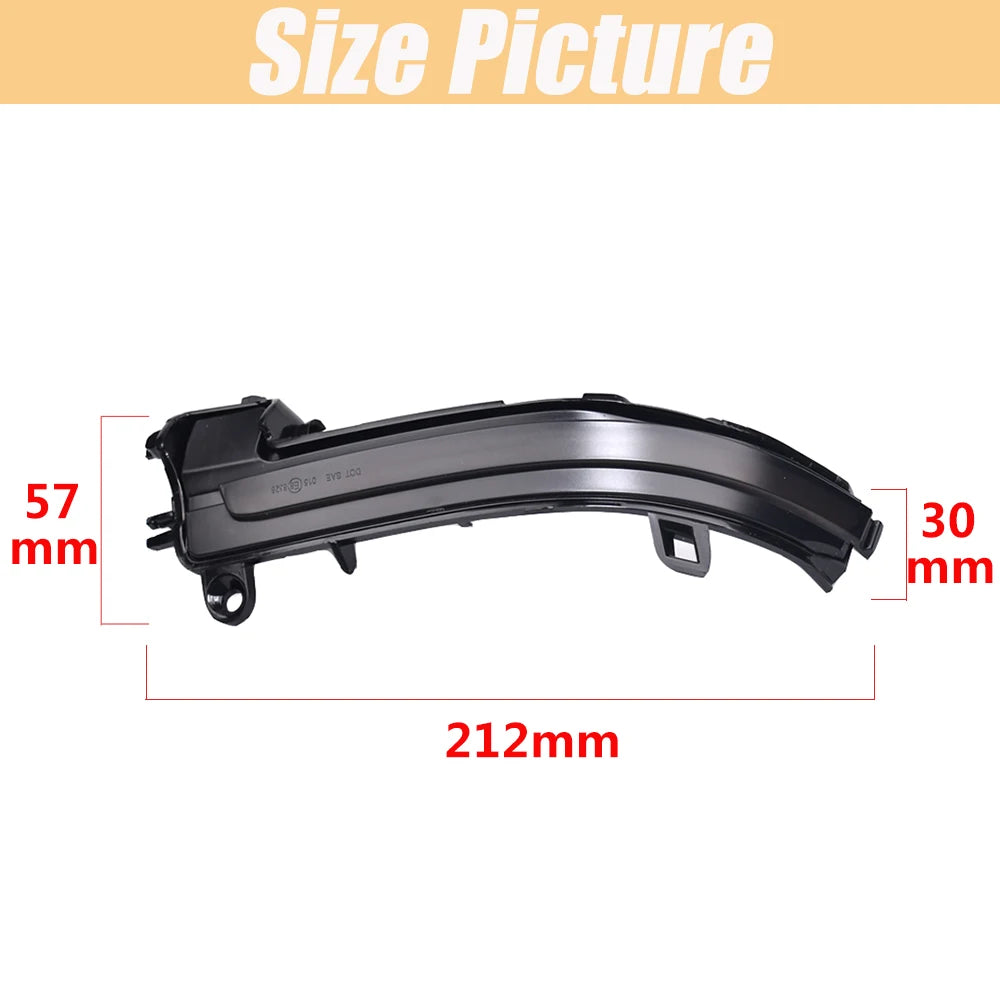 LED Dynamic Turn Signal Side Mirror Sequential Light BMW 1 2 3 4 F20 F30 X1 i3