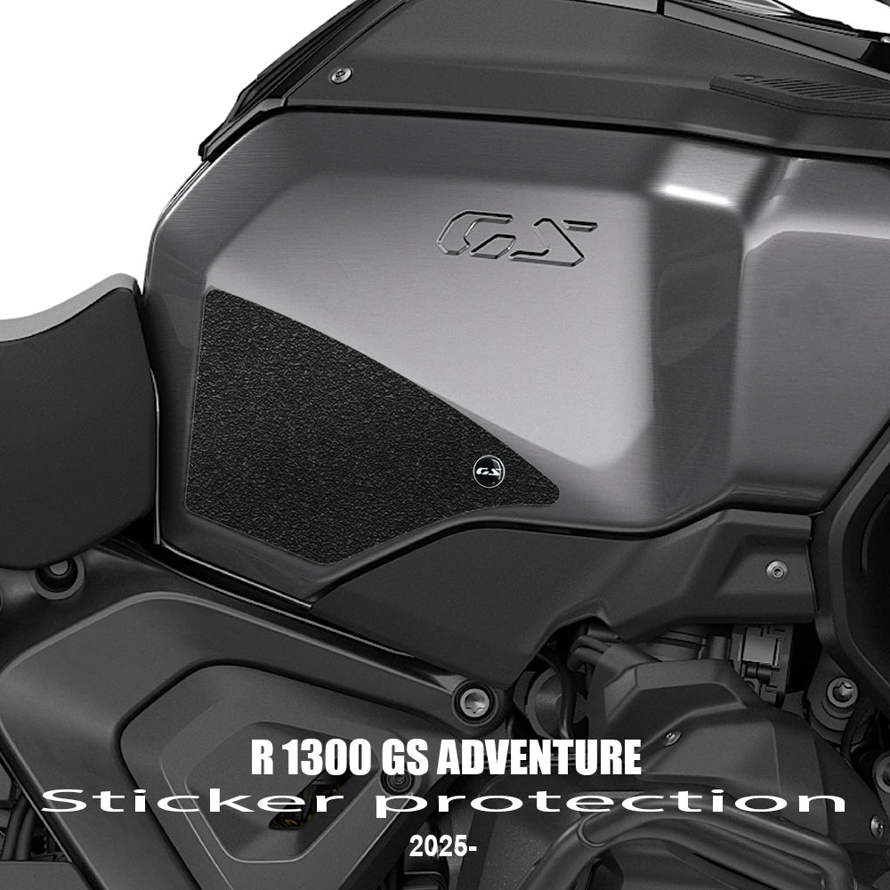 Tank Grip Pad BMW R1300GS Adventure 2024 2025 Anti-Slip Traction Kit Black
