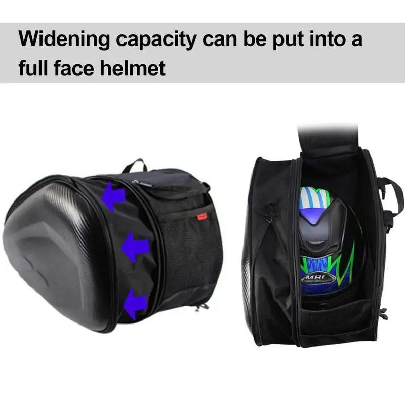 Universal Waterproof Expandable Motorcycle Saddle Bags, 36L-58L Panniers w/Cover