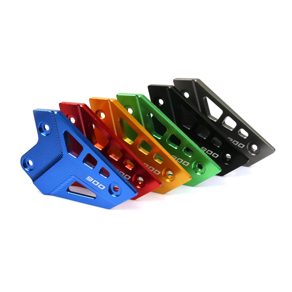 Kawasaki Z900 2017–2024 Rear Footpeg Heel Guard Plates CNC Alloy – All Colours